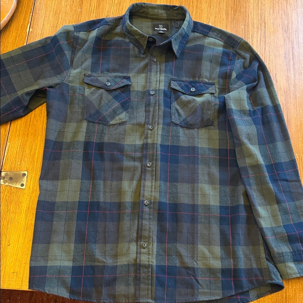 Men's Casual Plaid Shirt